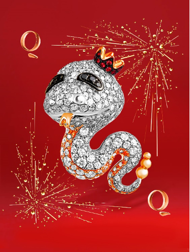 靈蛇獻瑞 閃耀新年